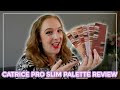 CATRICE PRO SLIM EYESHADOW PALETTE REVIEW // All 6 palettes incl. ranking, swatches & looks