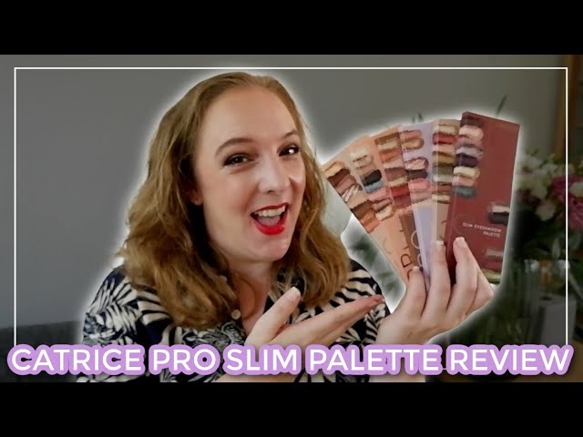 CATRICE PRO SLIM EYESHADOW PALETTE REVIEW // All 6 palettes incl. ranking,  swatches & looks - YouTube