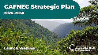 Webinar: Launching the CAFNEC Strategic Plan 2025 - 2030