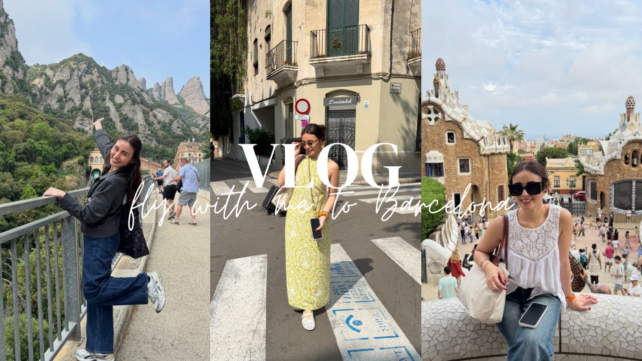 Fly with me to Barcelona