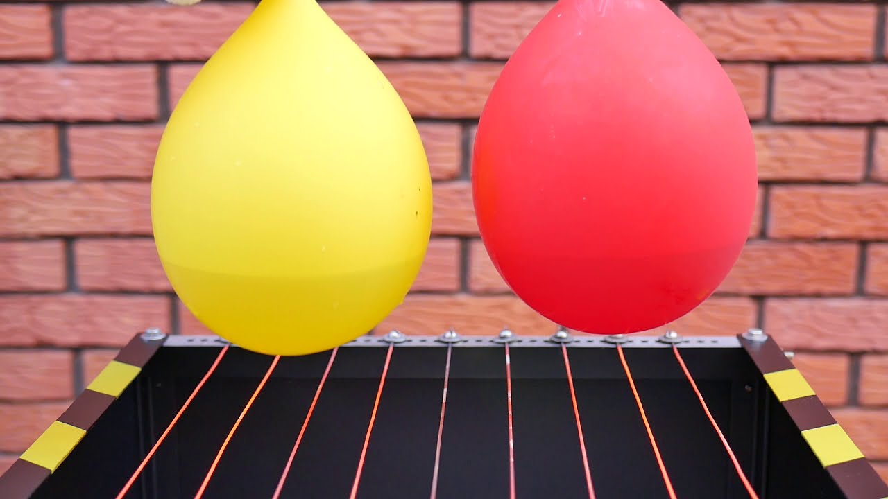 Experiment How to cut a Balloon YouTube