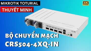 [Thuyết Minh] - Giới thiệu dòng sản phẩm Switch CRS504-4XQ-IN