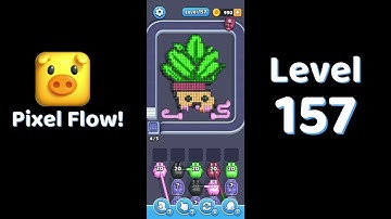 🎮 Pixel Flow Level 157 Walkthrough 💥 | SolutionGuruji