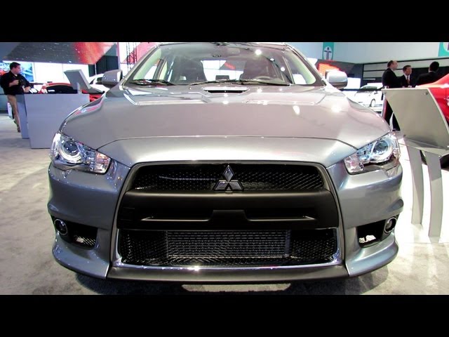 2013 Mitsubishi Lancer Evolution Mr Exterior And Interior Walkaround 2012 La Auto Show