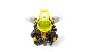 Omni Wheel Car with Powered Up : LEGO Technic