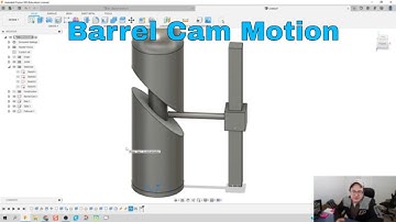 Barrel Cam - Day 91 of 100 Autodesk Fusion 360 Journey