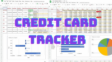 Credit Card Monitoring App Part 1 | how to track credit card payments in excel?