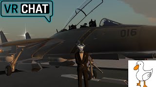 Flying a F-14 in VRChat!