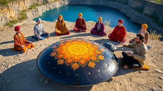 Healing Meditation Music | Eliminate Stress &amp; Clean Your Mind with Hang | Release Negative Thoughts