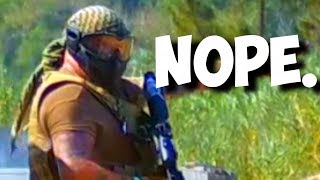 Airsoft Cheater Thinks He Wont Get Caught
