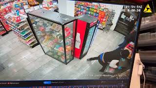 Surveillance video captures robbery at gas station in South Windsor, CT