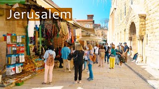 JERUSALEM TODAY. Old City. REAL SITUATION. Virtual Video Walk