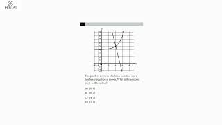 SAT Math Prep - Test 5 Module 1 Q 1