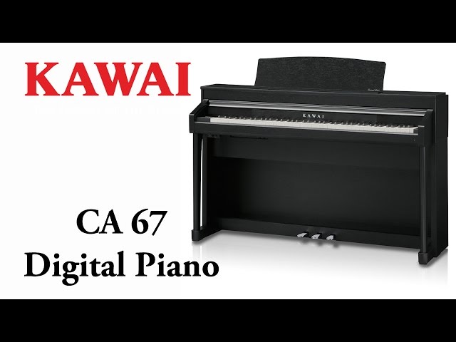 KAWAI CA67 Digital Piano DEMO - ENGLISH - YouTube