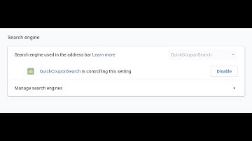 How to remove QuickCouponSearch browser hijacker?