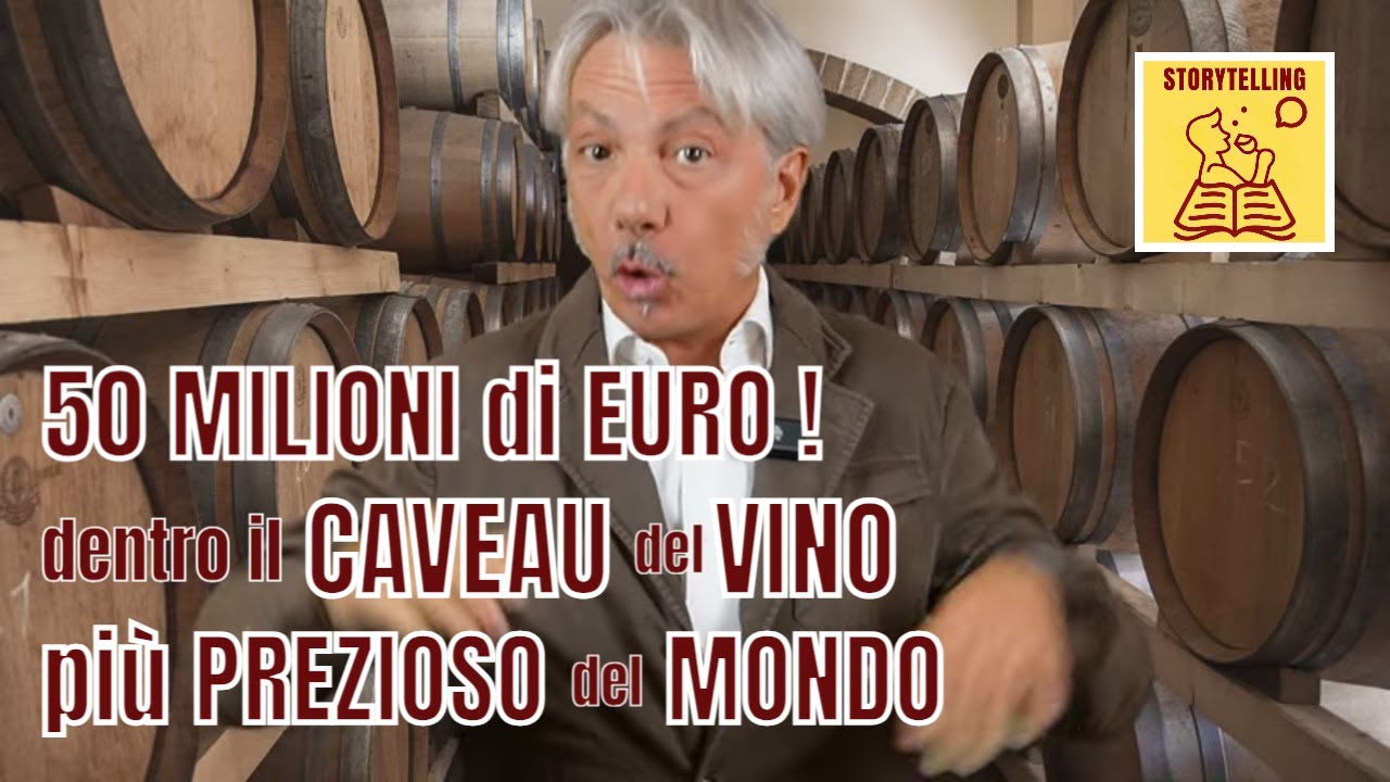 50 MILIONI di EURO: dentro il CAVEAU del VINO più PREZIOSO del MONDO