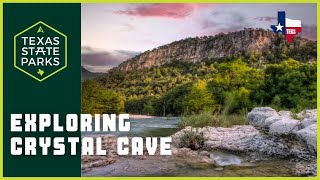 TPWDiscover | A Look Inside Crystal Cave in Garner State Park