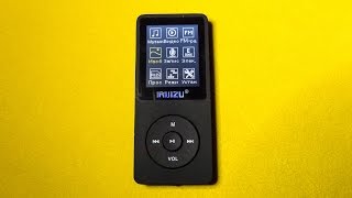 видео Обзор и отзыв на MP3 плеер Ruizu x02 с Алиэкспресс