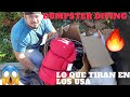 #DUMPSTER DIVING# #LO QUE TIRAN EN LOS USA # EP #1