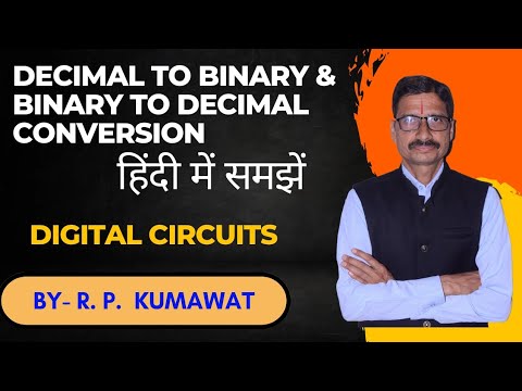 Decimal to binary and binary to decimal Number Conversions - YouTube