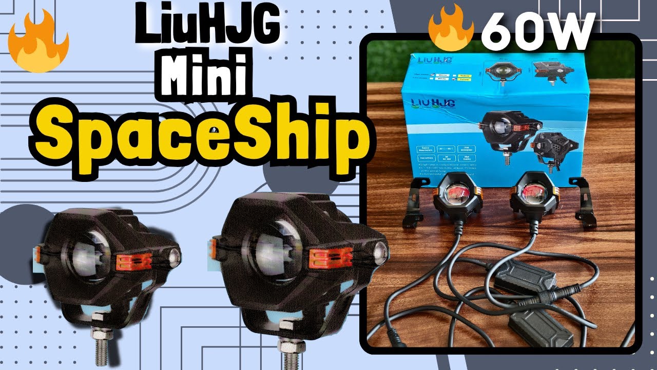 LiuHJG Mini SpaceShip Fog Light | LiuHJG SpaceShip Lights | SpaceShip Lights | HJG Projector |