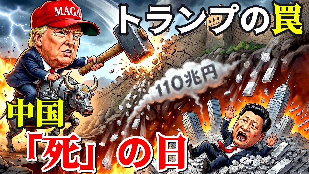 【警告】たった1日で110兆円が蒸発…銀価格30%大暴落のシナリオ。トランプ×JPモルガンによる「中国潰し」の全貌