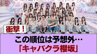 「キャバクラ櫻坂」売上げランキングは？ #櫻坂46 #櫻坂46の家