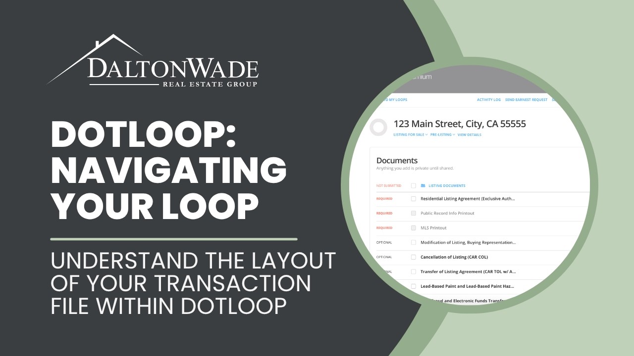 Dotloop | Navigating Your Loop - YouTube
