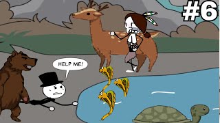 🔥OMG🔥NOOB survives in the wilderness [#6] Stickman Story: Island Escape screenshot 2