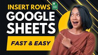 How to Insert Multiple Rows in Google Sheets | Save Time and Insert Multiple Rows atOnce