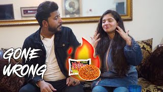 World Spiciest Fire Noodle Challenge  | Sharik Shah ( First Time Ever ) | Lahori Prankstar