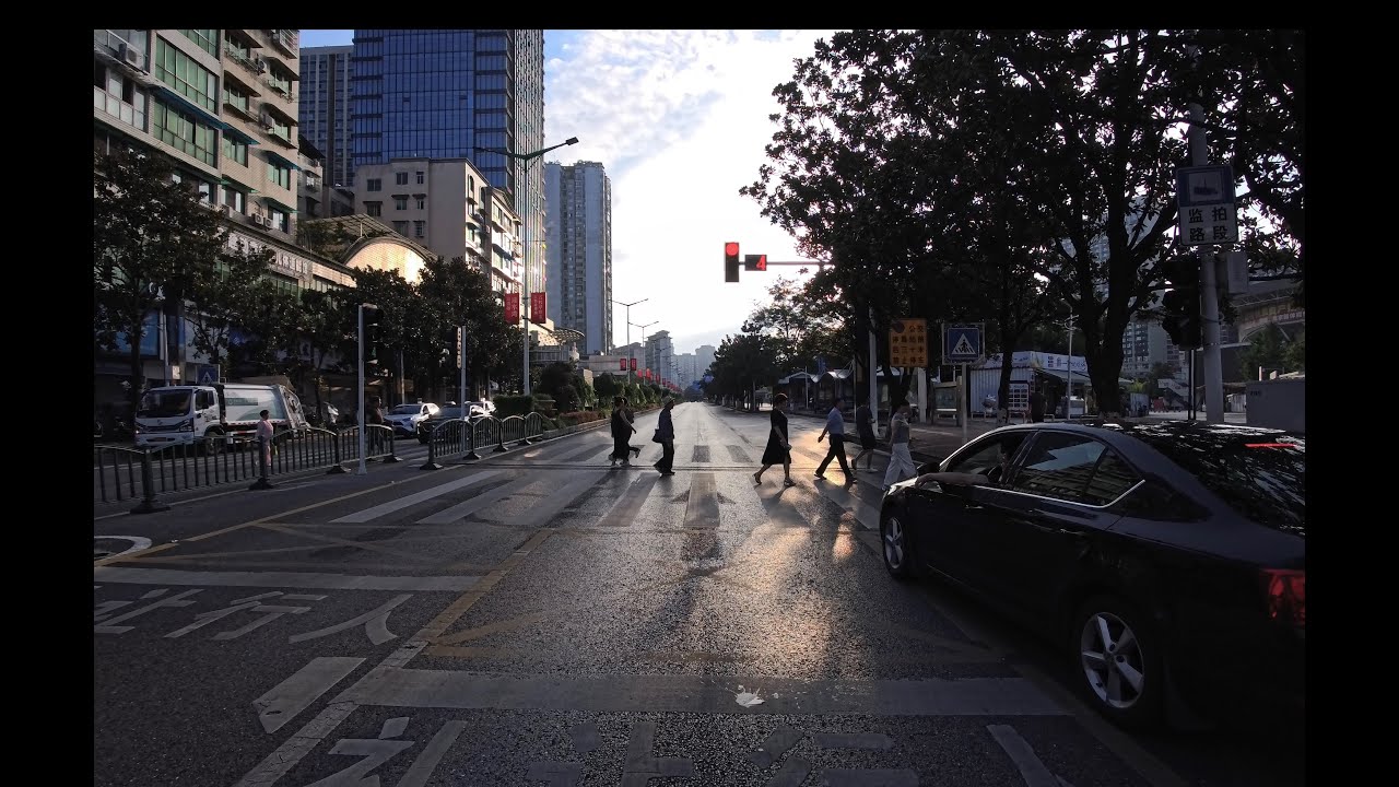 Driving in Zunyi | 4K 60fps | A Small City in Southwest China