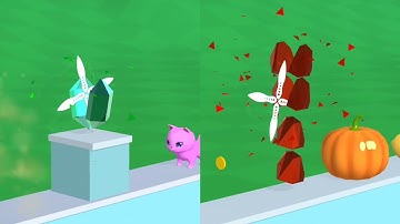 Dont slice The Cats, Very Satisfying And Relaxing ASMR slicing Game, Level 271.280