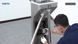 VARITO Tripod Turnstile Installation Process | Step-by-Step Access Control Gate Setup
