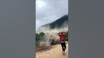 Chishoti Village Cloudburst liv. Paddar Cloudburst live #paddar #jammu #india #cloudbrust #ytshorts