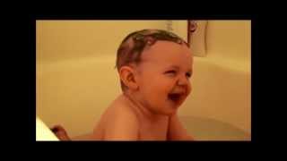 Bath Time Baby Giggles