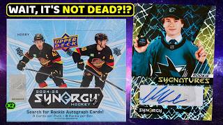 Postmortem Upper Deck Synergy - 2024-25 Upper Deck Synergy Hockey Hobby Box Break X2