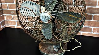 Restoration of an Antique Japanese Fan 芝浦レトロ扇風機を修理しました。