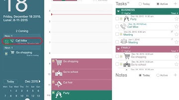 VigCal guide for iPad: Un-book tasks