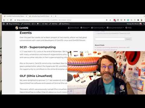 CentOS News, December 2021