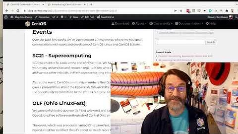 CentOS News, December 2021