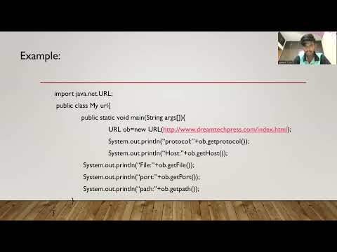 Advanced Java Seminar On URL class