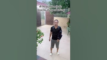Trời nắng mặc áo mưa cho mát chứ trời mưa mặc áo mưa nóng lắm #ManhBaTuoi