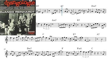 All of Me - Django Reinhardt transcription (12/17/1940 version)