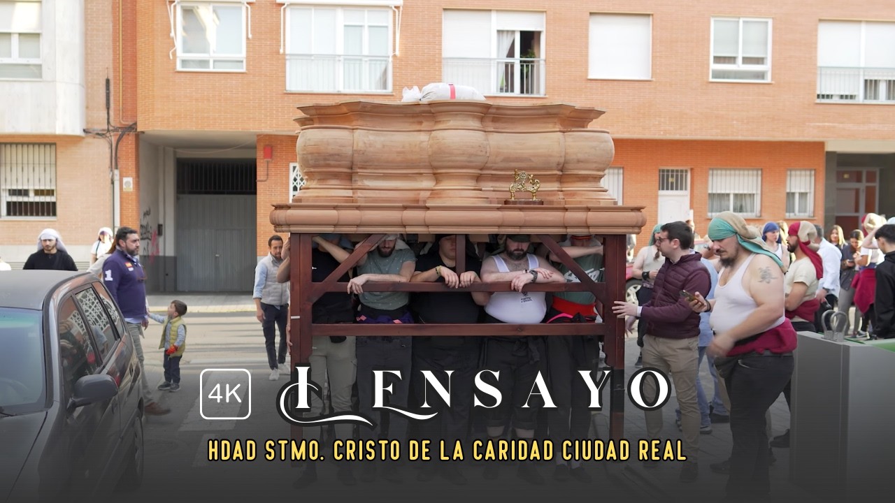 4K | ENSAYO DE COSTALEROS | HDAD STMO. CRISTO DE LA CARIDAD | CIUDAD REAL 2026