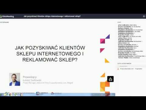Jak pozyskiwać klientów sklepu internetowego i reklamować sklep? - YouTube
