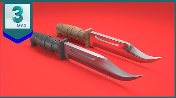 Knife Modeling in 3ds Max