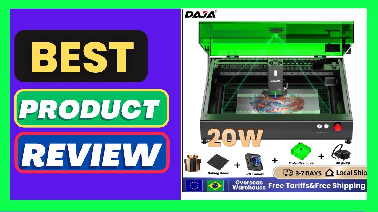 DAJA A8 Laser Cutter Engraver High precision