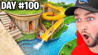 Reacting to INSANE 100 Days Modern Underground Hut (Satisfying)