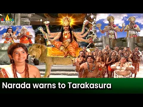 Narada warned Tarakasura not to fight with Lord Shiva | Episode 86 | Om Namah Shivaya Telugu Serial - SRIBALAJIMOVIES